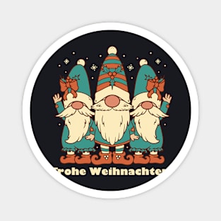 Merry Christmas in German Frohe Weihnachten! Magnet